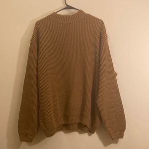 Brown Vintage oversized sweater